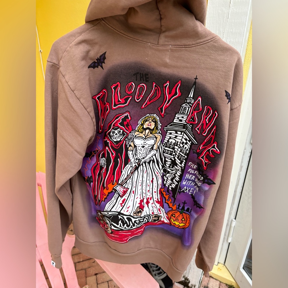“Night of the Butcher” Warren Lotas Hoodie. Medium. Brand new/never worn.